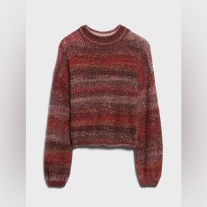 Banana Republic Ombre Sequin Cropped Sweater  NEVER WORN!